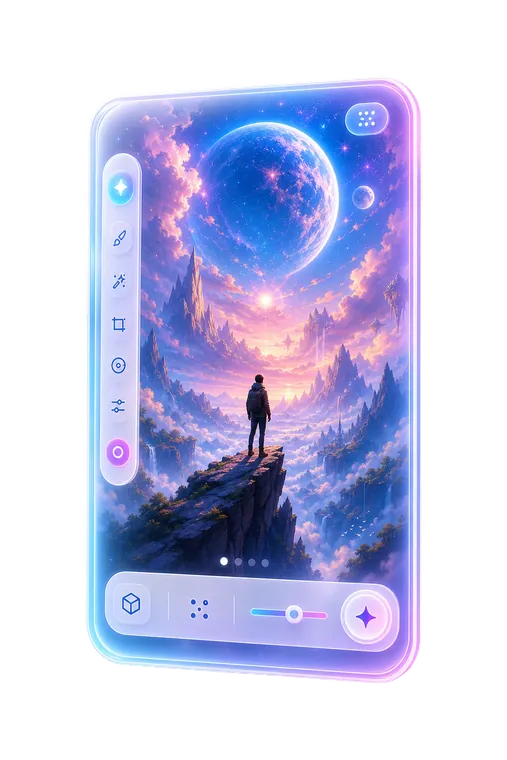 AI generated landscape artwork